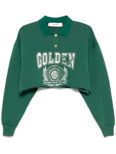 Golden Goose Organic Cotton Cropped Sweatshirt