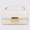 Golden Goose Venezia Small Flap Leather Crossbody Bag In White