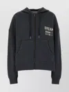 Golden Goose Deluxe Brand Dark Grey Cotton Oversize Ottaviano Sweatshirt In Blue