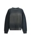 Golden Goose Oversized Sweatshirt In Black