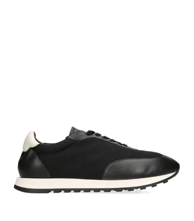 Golden Goose Owen Runner Sneakers In Silver