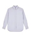 Golden Goose Oxford Striped Shirt In White