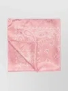 Golden Goose Golden Foulard Paisley Print Silk