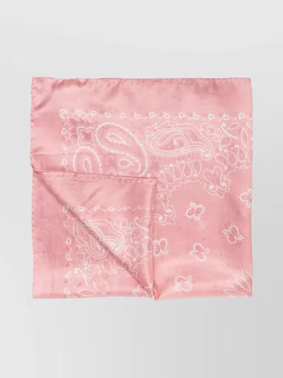 Golden Goose Paisley Print Silk Scarf