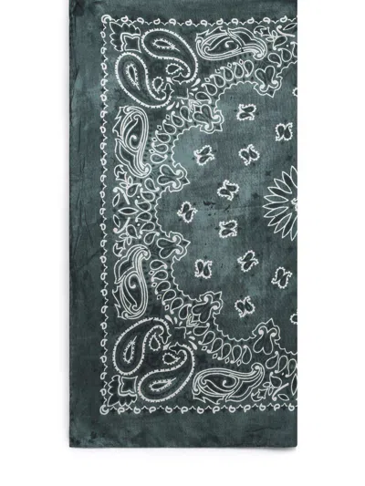 GOLDEN GOOSE PAISLEY PRINTED SCARF