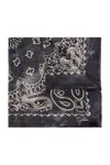 GOLDEN GOOSE PAISLEY PRINTED SCARF