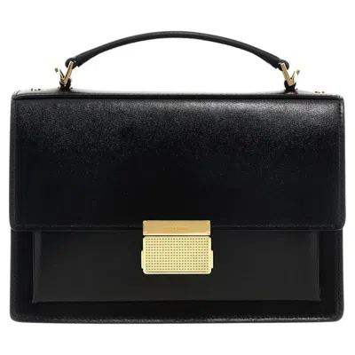 Pre-owned Golden Goose Palmellato Leather Top Handle Bag � Black