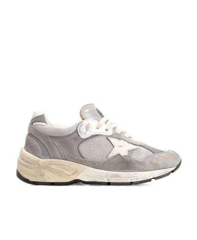 Golden Goose Panelled-design Leather Sneakers In White