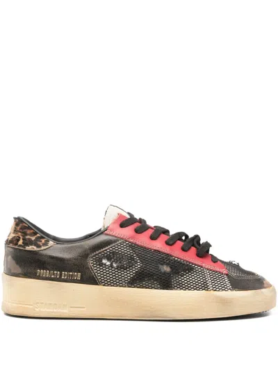 Golden Goose Panelled Sneakers In Multi