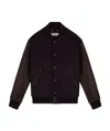 Golden Goose Deluxe Brand Panelled Bomber Jacket In Purple