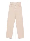 Golden Goose Relaxed-fit Trousers With Five-pocket Design And Star Embellishments