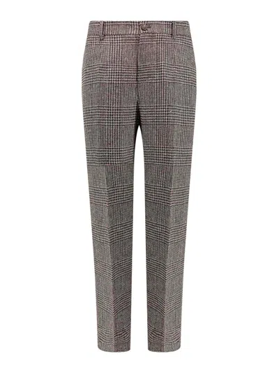 GOLDEN GOOSE RELAX STARIGHT PRINCE OF WALES TROUSER