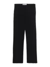 Golden Goose Black Relaxed Pant In Negro