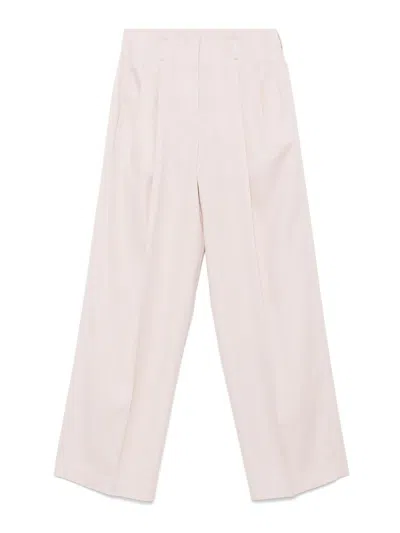 GOLDEN GOOSE FLAVIA TROUSERS WITH AMPLE LEG