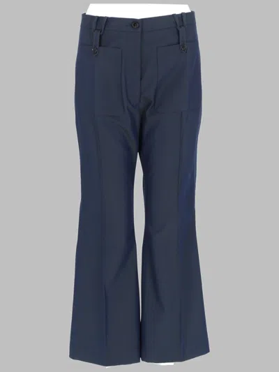 Golden Goose Pantalone In Misto Cotone In Animal Print