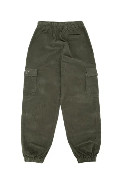 Golden Goose Kids' Pantalone In Ivygreen