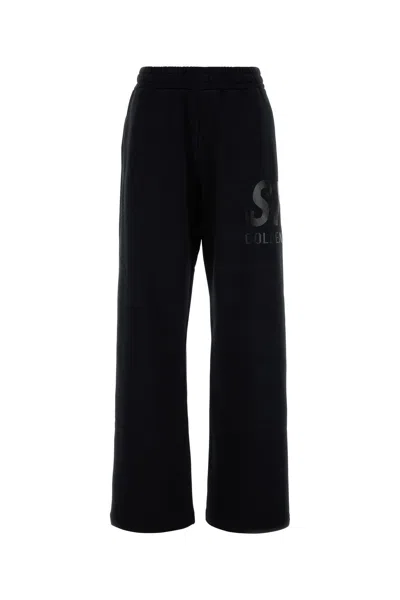 GOLDEN GOOSE GOLDEN GOOSE DELUXE BRAND BLACK COTTON JOGGERS