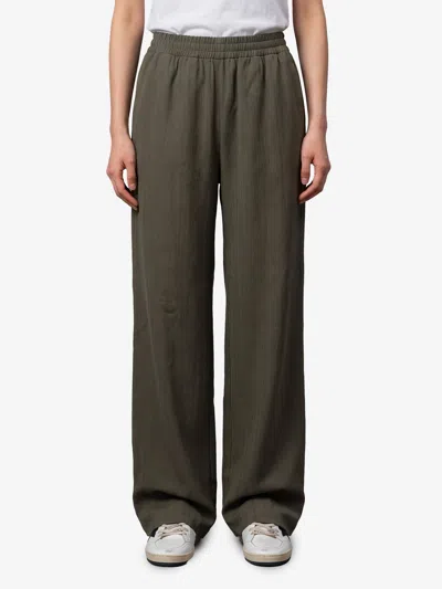 Golden Goose Pantaloni Journey Jogging Britty In Green