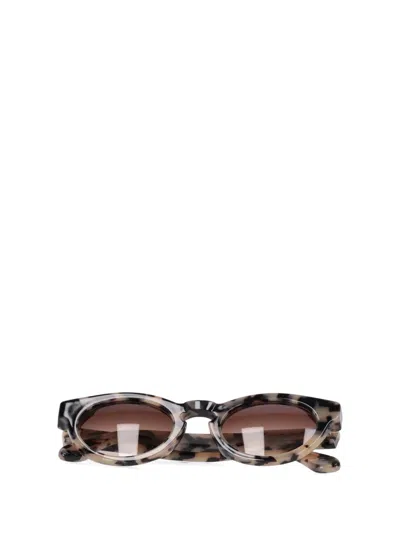 Golden Goose Panthos Cameron - Bi Acetate Sunglasses In Brown