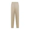Golden Goose Deluxe Brand Beige Beige Virgin Wool Pants In Beige