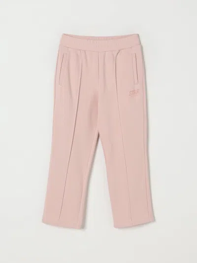 GOLDEN GOOSE PANTS GOLDEN GOOSE KIDS COLOR PINK,H28040010