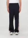 Golden Goose Side Buttons Trousers In Blue