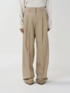 Golden Goose Wool Formal Trousers In Beige