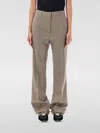 Golden Goose Relaxed Wool Straight Leg Pants In Beige