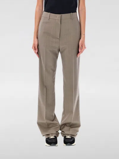 GOLDEN GOOSE PANTS GOLDEN GOOSE WOMAN COLOR BEIGE,F84285022