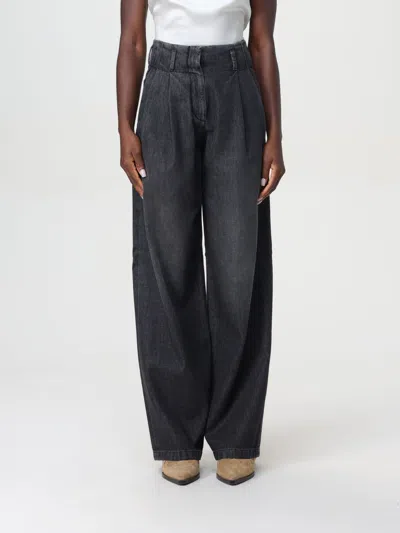 GOLDEN GOOSE PANTS GOLDEN GOOSE WOMAN COLOR BLACK,F96737002