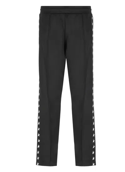 GOLDEN GOOSE PANTS WITH LOGO