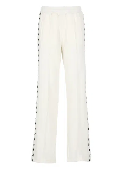 GOLDEN GOOSE PANTS WITH LOGO