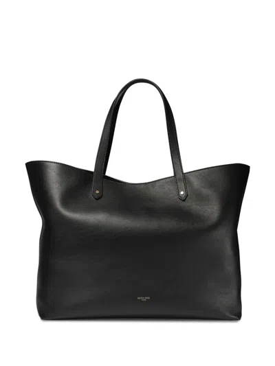 Golden Goose Pasadena Leather Tote Bag In Black