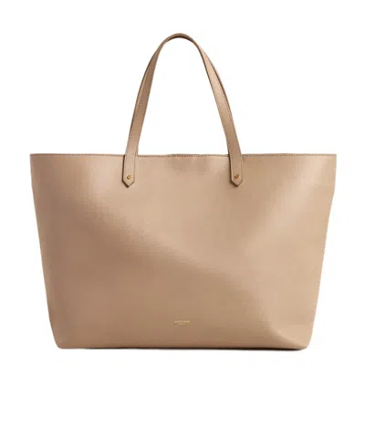 Golden Goose Pasadena Tote Bag In Nude