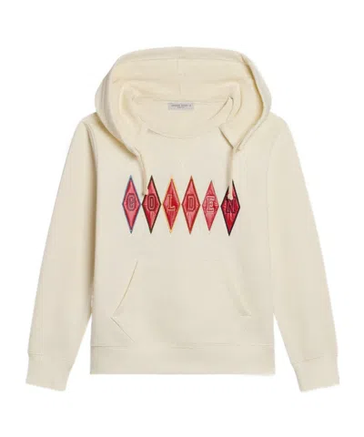 Golden Goose Patch-detail Hoodie In White