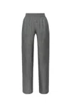 Golden Goose Patterned Loose-fit Trousers In Grey