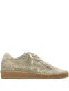 Golden Goose Perforated Star Sneakers In Neutral