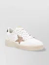 GOLDEN GOOSE PERFORATED TOE RUBBER SOLE trainers WITH GLITTER