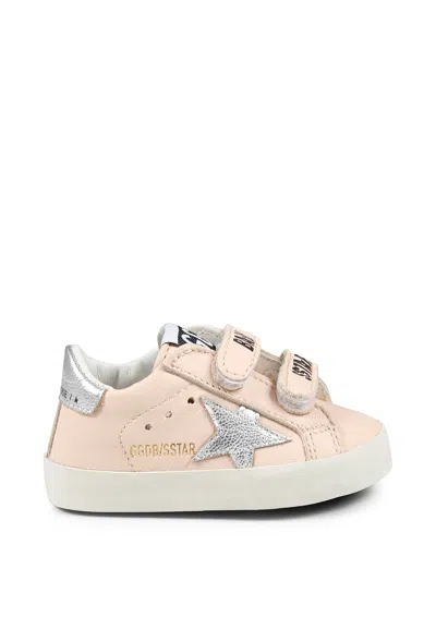 Golden Goose Kids' Pink Baby School Sneakers For Baby Girl