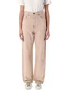 Golden Goose Kim Jeans In Neutral