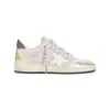 Golden Goose Ballstar Suede Upper Toe Tongue Heel And Spur Leather Star Sneakers Multicolor In Multi