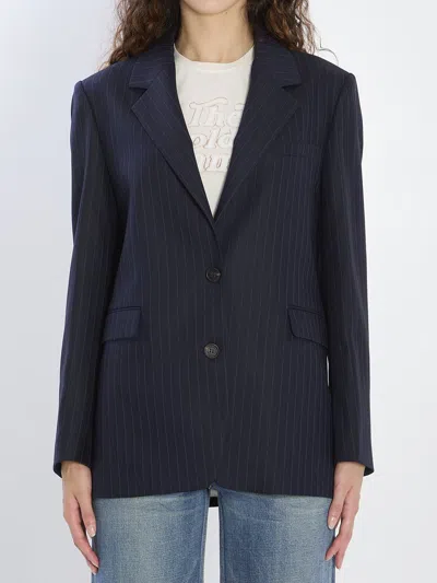 GOLDEN GOOSE PINSTRIPE BLAZER