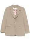 Golden Goose Tailored Blazer Pinstripe Pattern