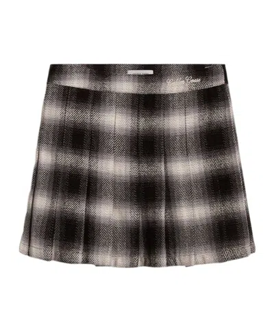 Golden Goose Pleated Skirt In Black
