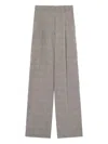 Golden Goose Naomi Virgin Wool Trousers In Gray