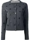 Golden Goose Polka Dot Cardigan In Blue
