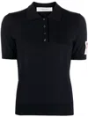 Golden Goose Short-sleeve Polo Shirt In Blue