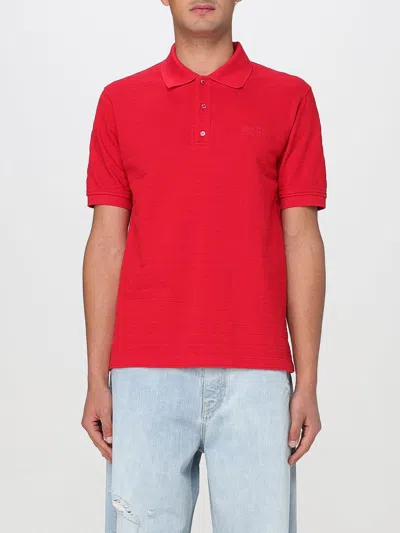 GOLDEN GOOSE POLO SHIRT GOLDEN GOOSE MEN COLOR RED,424841014
