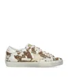 Golden Goose Pony Hair Super-star Sneakers In Multi