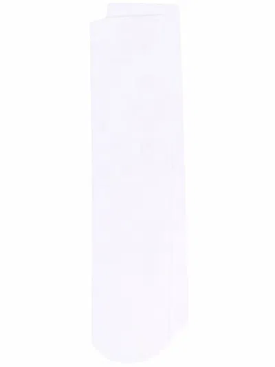 Golden Goose Printed Back Star Socks In White